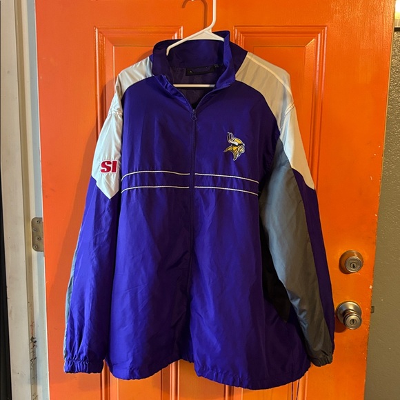 Dunbrooke Vikings Purple windbreaker - Picture 1 of 6